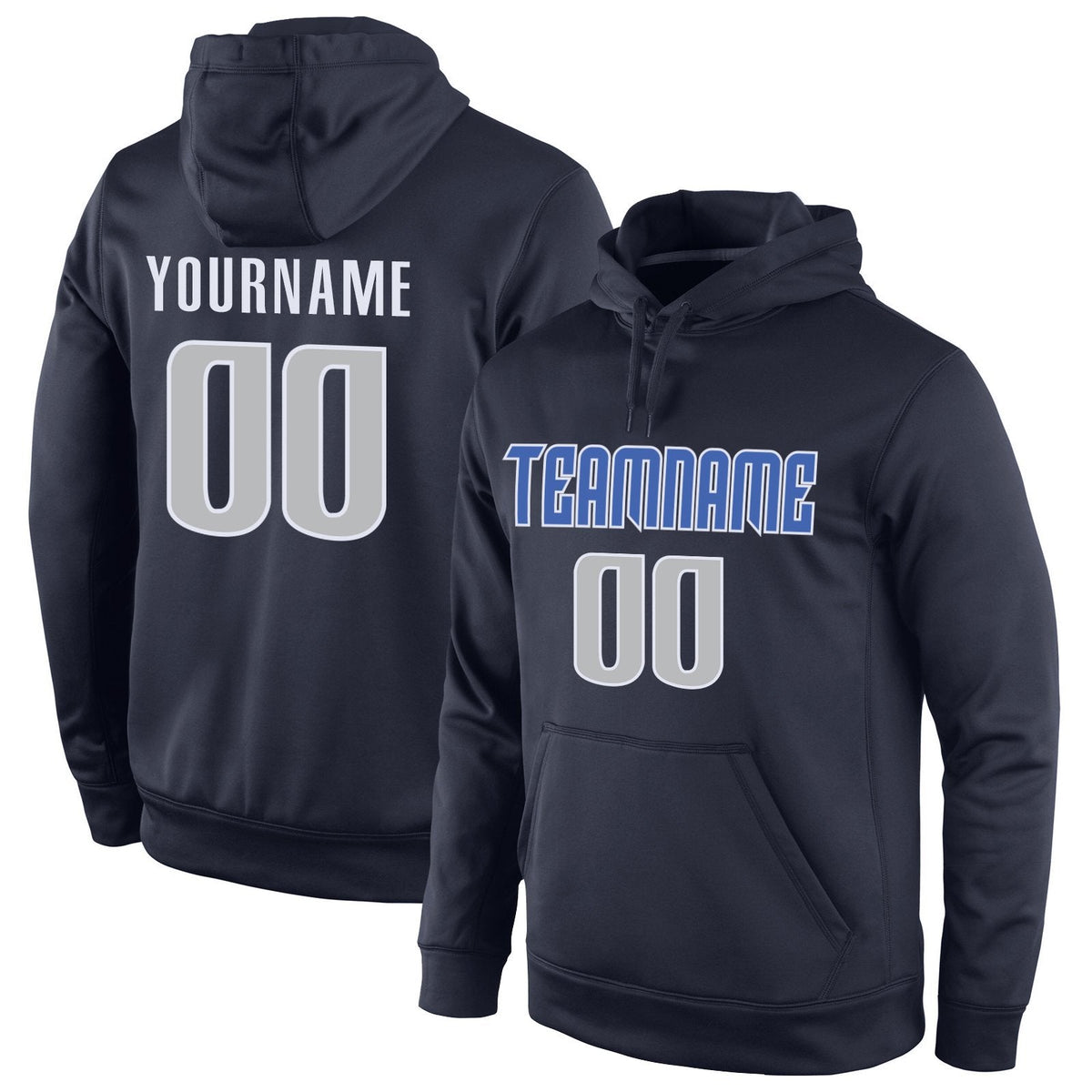 Custom Navy Classic Style Uniform Pullover Fashion Hoodie| KXKSHOP