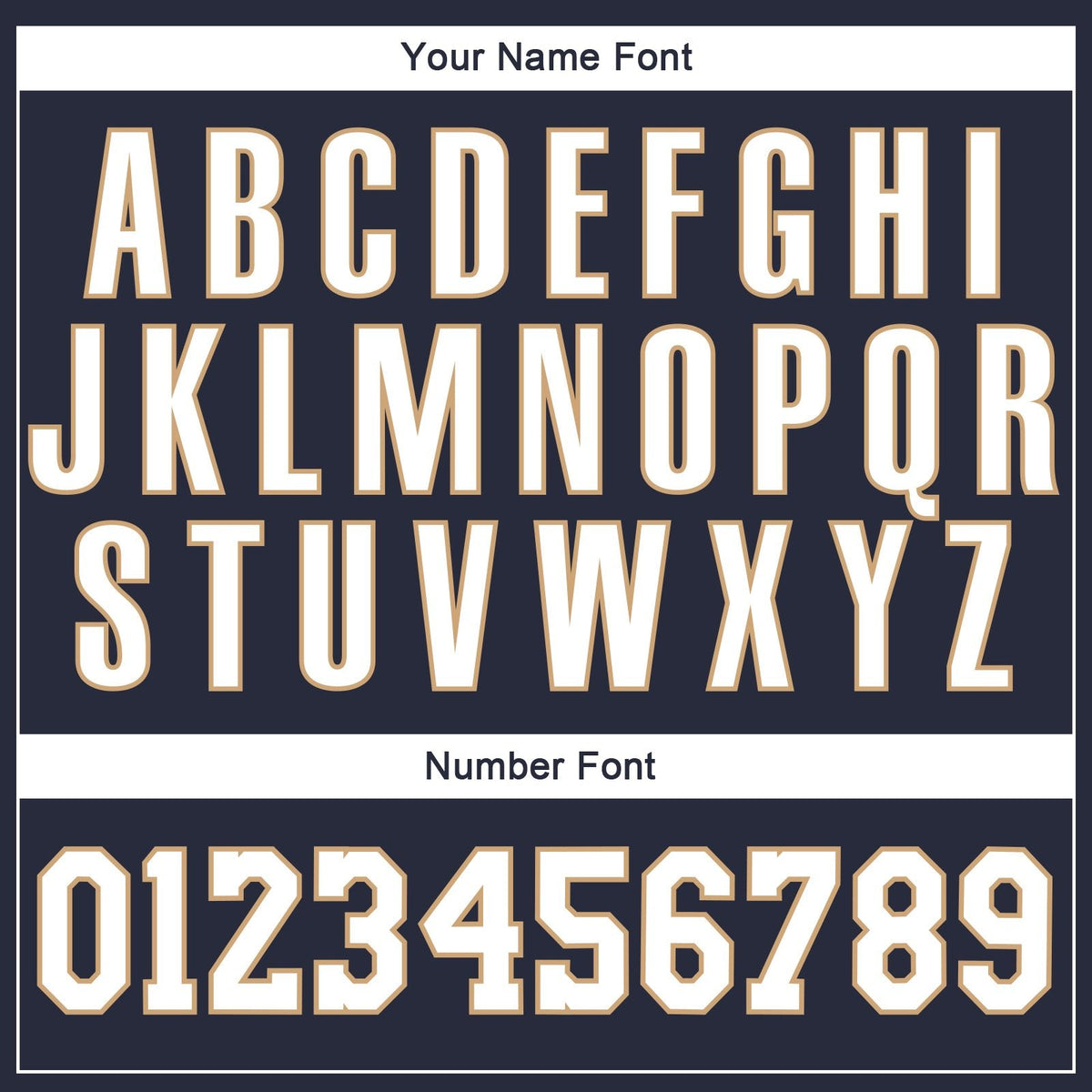 Custom Navy White-Old Gold Classic Style Uniform Pullover Fashion Hoodie| KXKSHOP