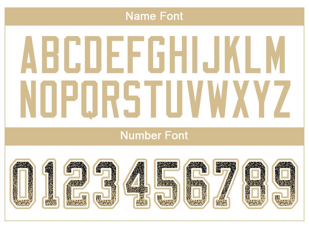 Benutzerdefiniertes schwarzes Vegas Gold-Weiß Drift Fashion Mesh American Football Trikot