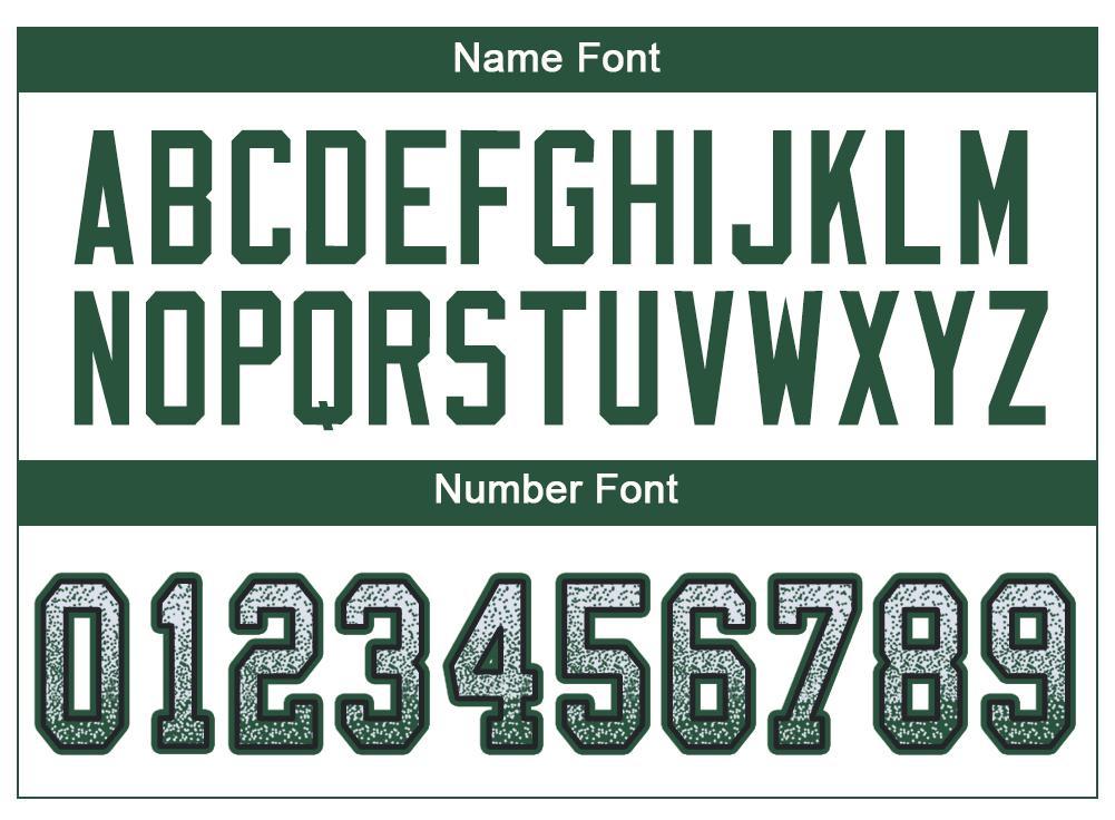 Custom White Gotham Green-Black Drift Fashion Mesh Authentic American Football Jersey| KXKSHOP