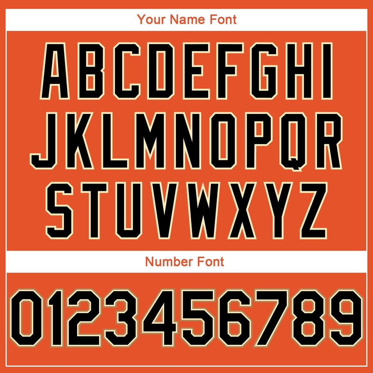 Custom Orange Black-Old Gold Classic Style Uniform Pullover Fashion Hoodie| KXKSHOP