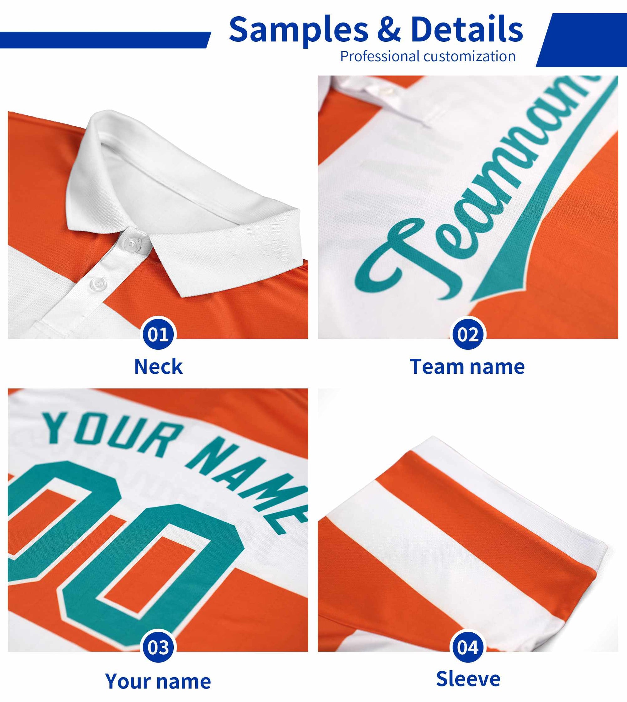Custom Kelly Green White Four Squares Design Performance Polo Shirt