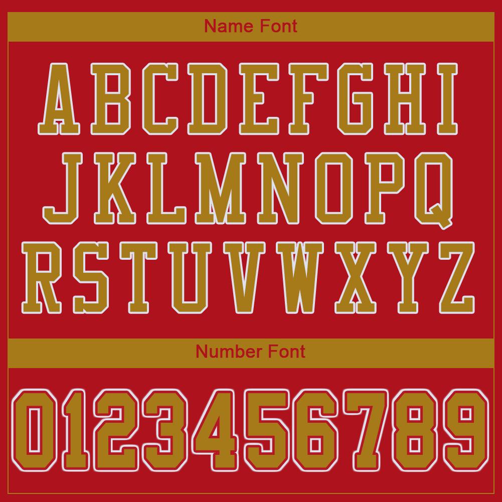 Custom Red Navy-White Classic Style Mesh American Football Jersey | KXKSHOP