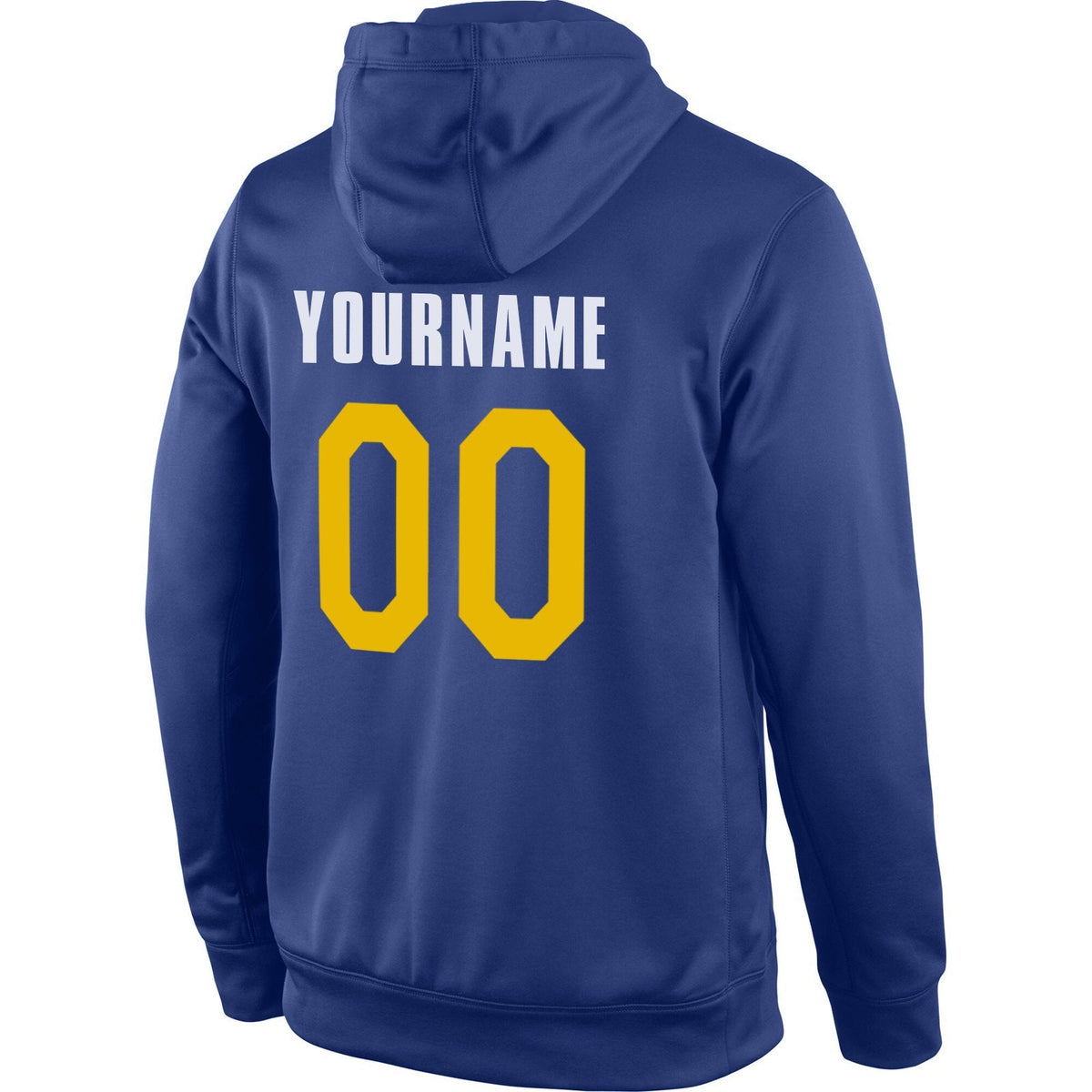 Custom Royal Yellow Classic Style Uniform Pullover Fashion Hoodie| KXKSHOP