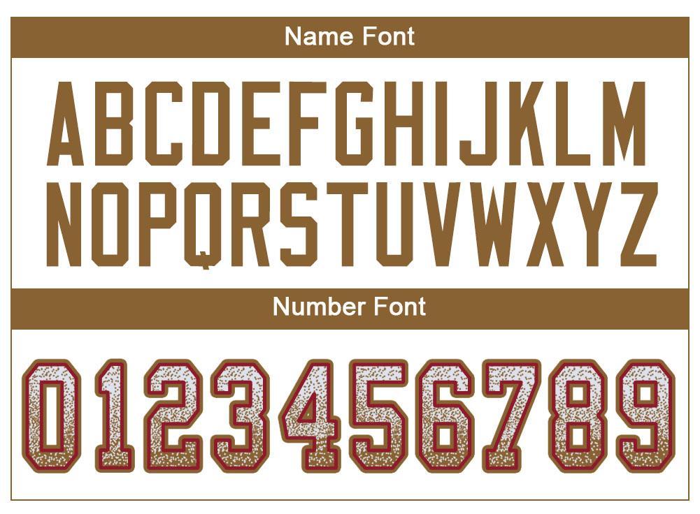 Custom White Old Gold-Red Drift Fashion Mesh Authentic American Football Jersey| KXKSHOP