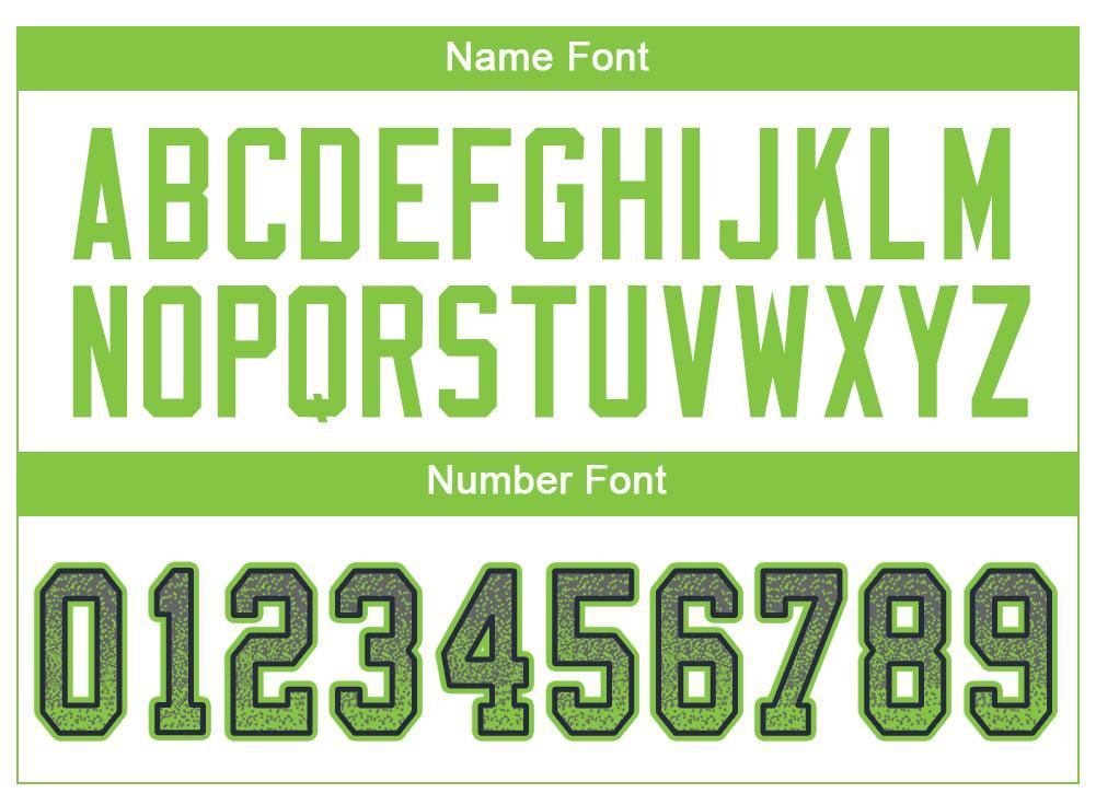 Custom Gray Neon Green-Navy Drift Fashion Mesh Authentic American Football Jersey| KXKSHOP