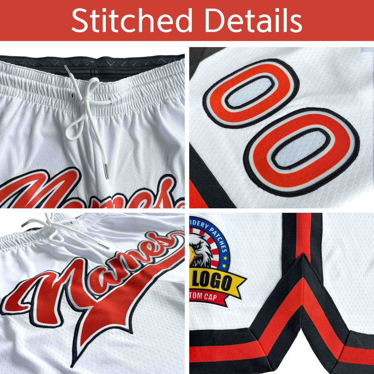 Custom White Sky Blue Font Personalized Graffiti Pattern Shorts