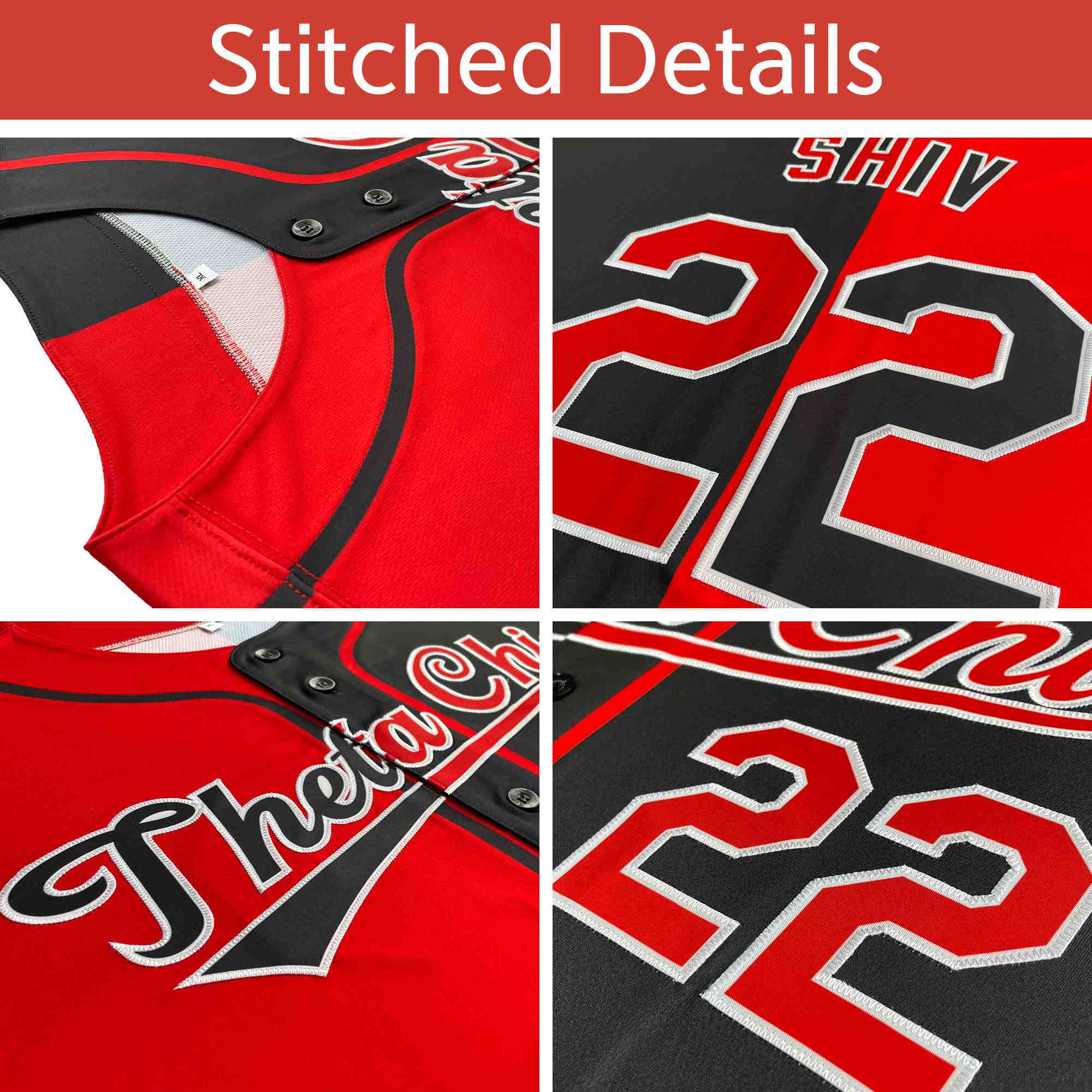 Custom Black White-Old Gold Split Fashion Authentic Baseball Jersey